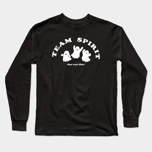 Team Spirit: Ghost Team! Long Sleeve T-Shirt by Jitterfly